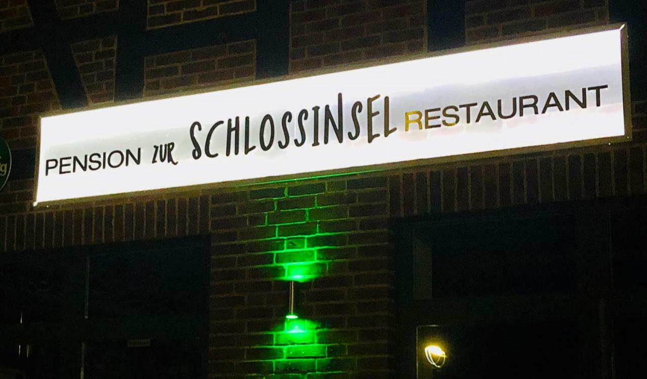 Zur Schlossinsel Hotel Wolgast Exterior foto